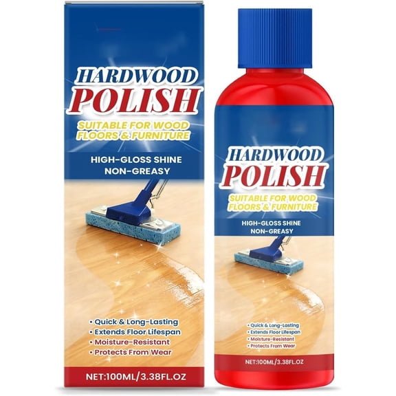 Wood Floor Cleaner and Polish for Hardwood, Tile and Marble