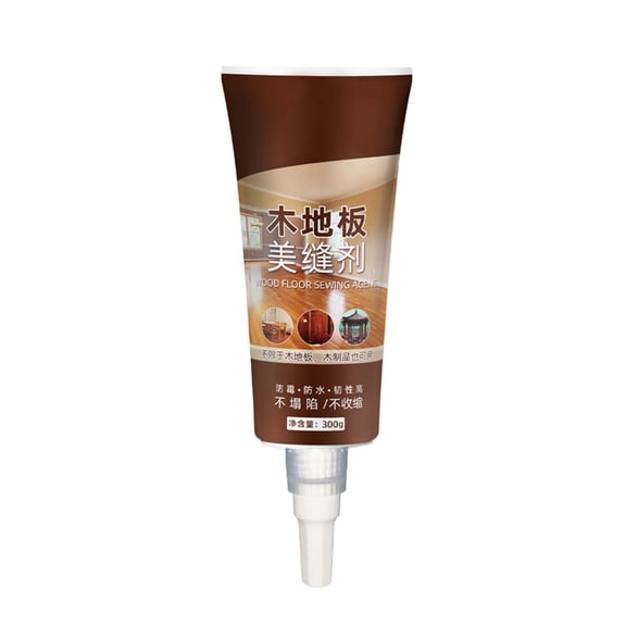 Wood Floor Gap Filler Seam Repair Agent, Color Matching Sealant for Filling Cracks and Floor Surface Maintenance, 300G K