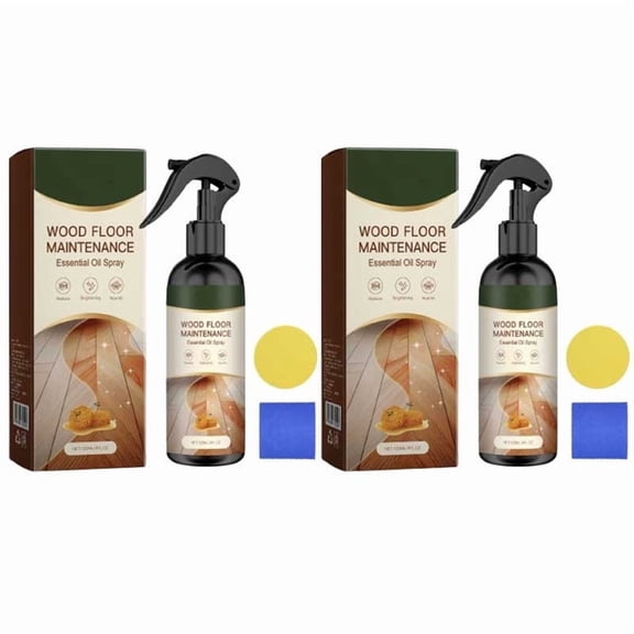Wood Floor Maintenance Oil Spray 120ml, Moisturizing and Cleaning for Wood Grain Brightening, Restores Natural Luster and Protects from Drying, Easy Spray Application