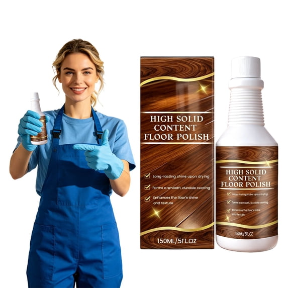 Wood Floor Restorer 2026 Beeswax Furniture Polish & Cleaner, Wood Conditioner for Floors, Tables, Cabinets & Furniture, Restores Shine, Surface Protection & Natural Luster Enhancement (150ml)