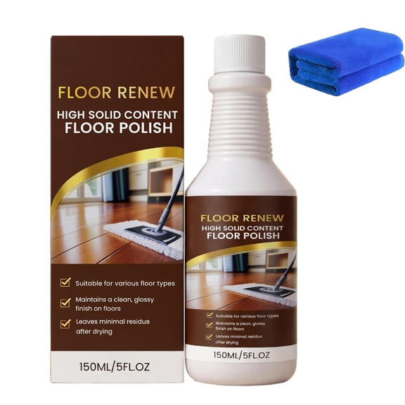 Wood Floor Restorer Polish 150ml Cleaner for Hardwood Floors, Scratch Repair Liquid