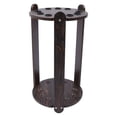 thumbnail image 2 of 12 Holes Pool Cue Rack Floor Standing Billiard Pool Cue Stick Holder With Triang 2 of 13