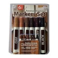 thumbnail image 1 of Wood Floor Touch Up Markers & Filler Crayons Repair Kit, Furniture Scratch Repair Paint Pen Set for Laminate Floor, Furniture Touch Up Paint Pen for Wood Scratch Repair, Home Restoration Markers, 1 of 9