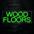 thumbnail image 1 of Wood Floors-LED Neon Sign 30"L x 12"H #30655, 1 of 3