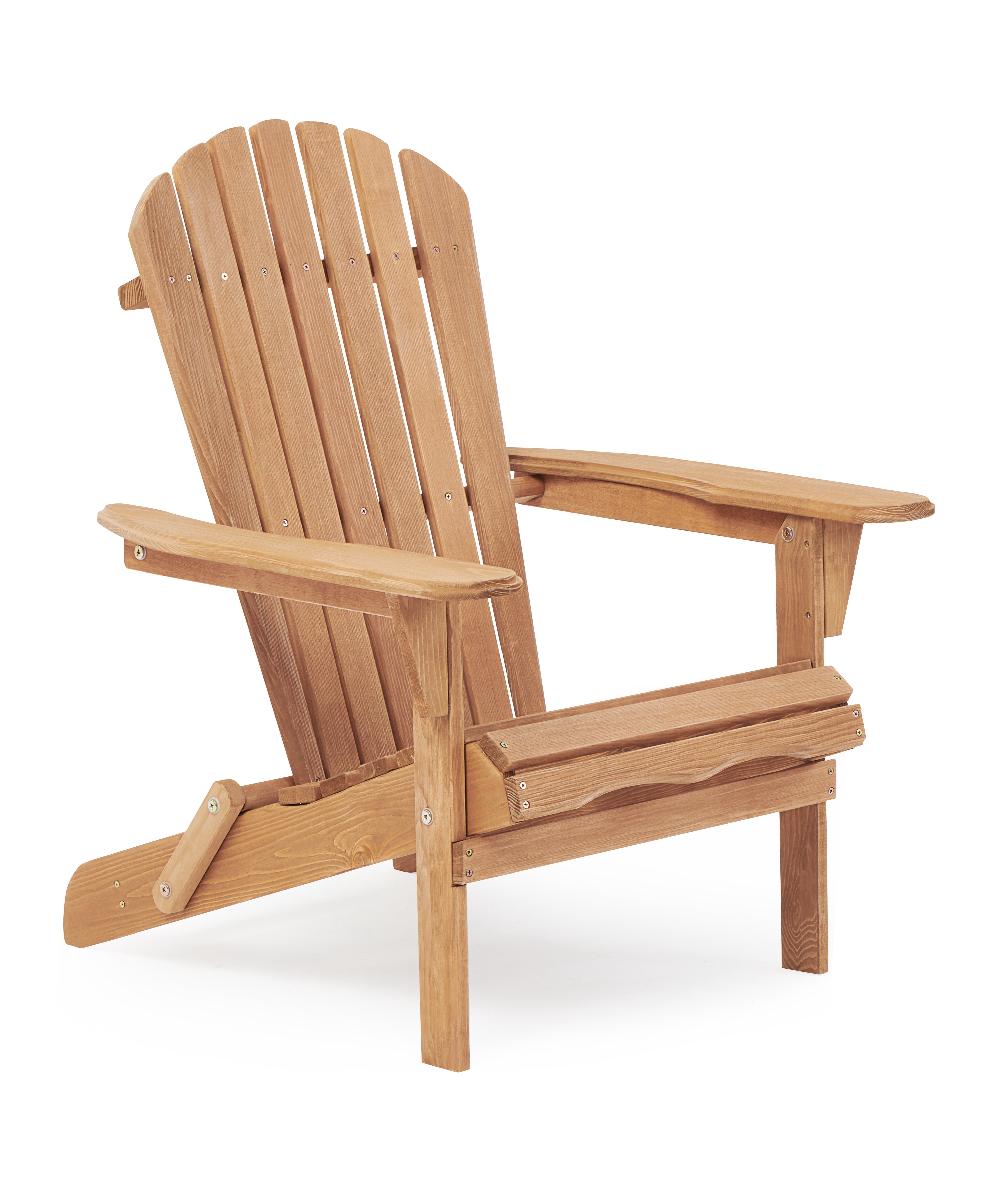 Wood Folding Adirondack Chair, Cedar Outdoor Patio Lounger Chair for Beach, Deck, Garden, Backyard, Lawn, Porch, Pool Side, Fire Pit…