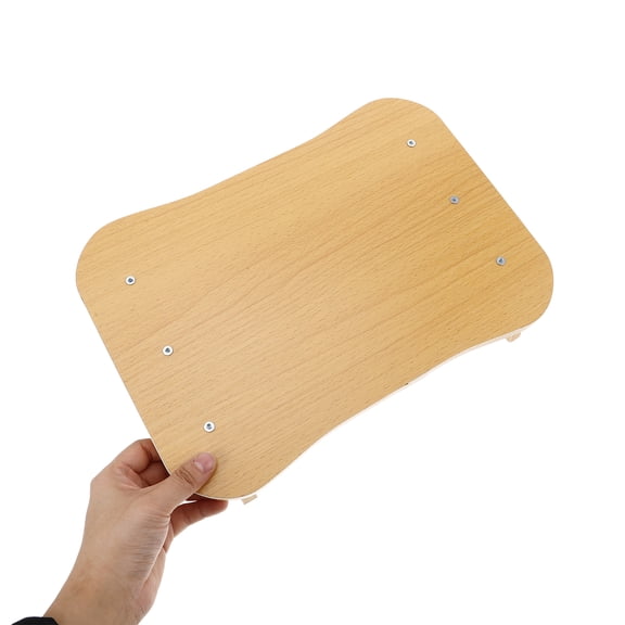 Wood Foot Rests Under Desk Foot Stool Wooden Mobility Stool Portable Step Stool Nonslip Footrest for Bedside Bathroom Home Office Use
