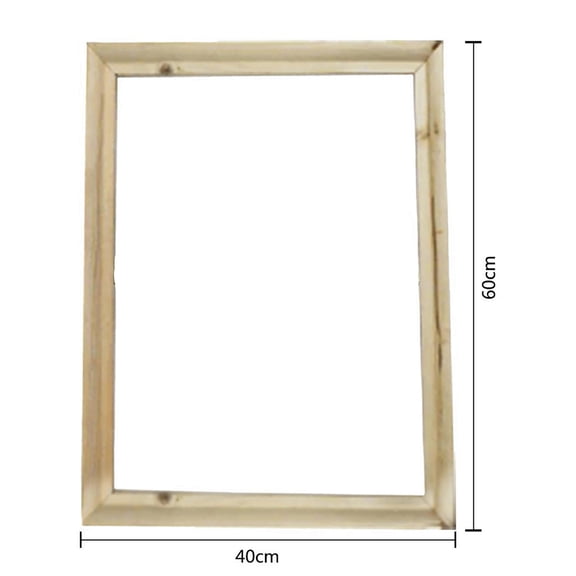 Wood Frame For Canvas Oil Painting,Picture Frame,Natural Wood Canvas Frame - Diy Inner Picture Frame For Oil Paintings & Artwork,Smooth Surface,Durable & Moisture-Resistant(N)
