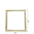 thumbnail image 1 of Wood Frame for Canvas, Czzoypi Natural Wood DIY Painting Frame, Premium Inner Frame for Oil Paintings Easy Assemble Multiple Sizes, 1 of 2
