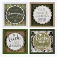 thumbnail image 1 of Wood Framed Irish Tabletop Sign with Lift Designs, 4 Assorted Color, 1 of 1