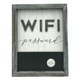 thumbnail image 1 of Wood Framed Sign With Chalkboard Wifi Password, 1 of 1
