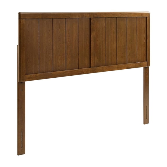 Wood Full Headboard with Solid Construction and Easy Wall Mount Design