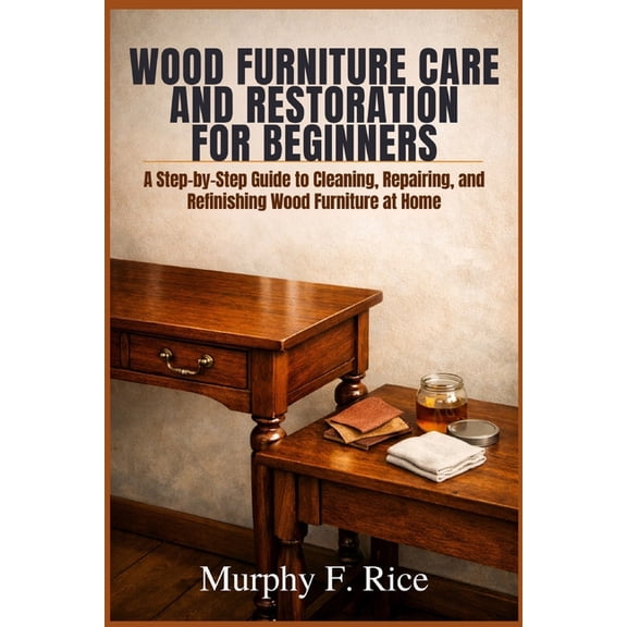 Wood Furniture Care and Restoration for Beginners: A Step-by-Step Guide to Cleaning, Repairing, and Refinishing Wood Fur, (Paperback)