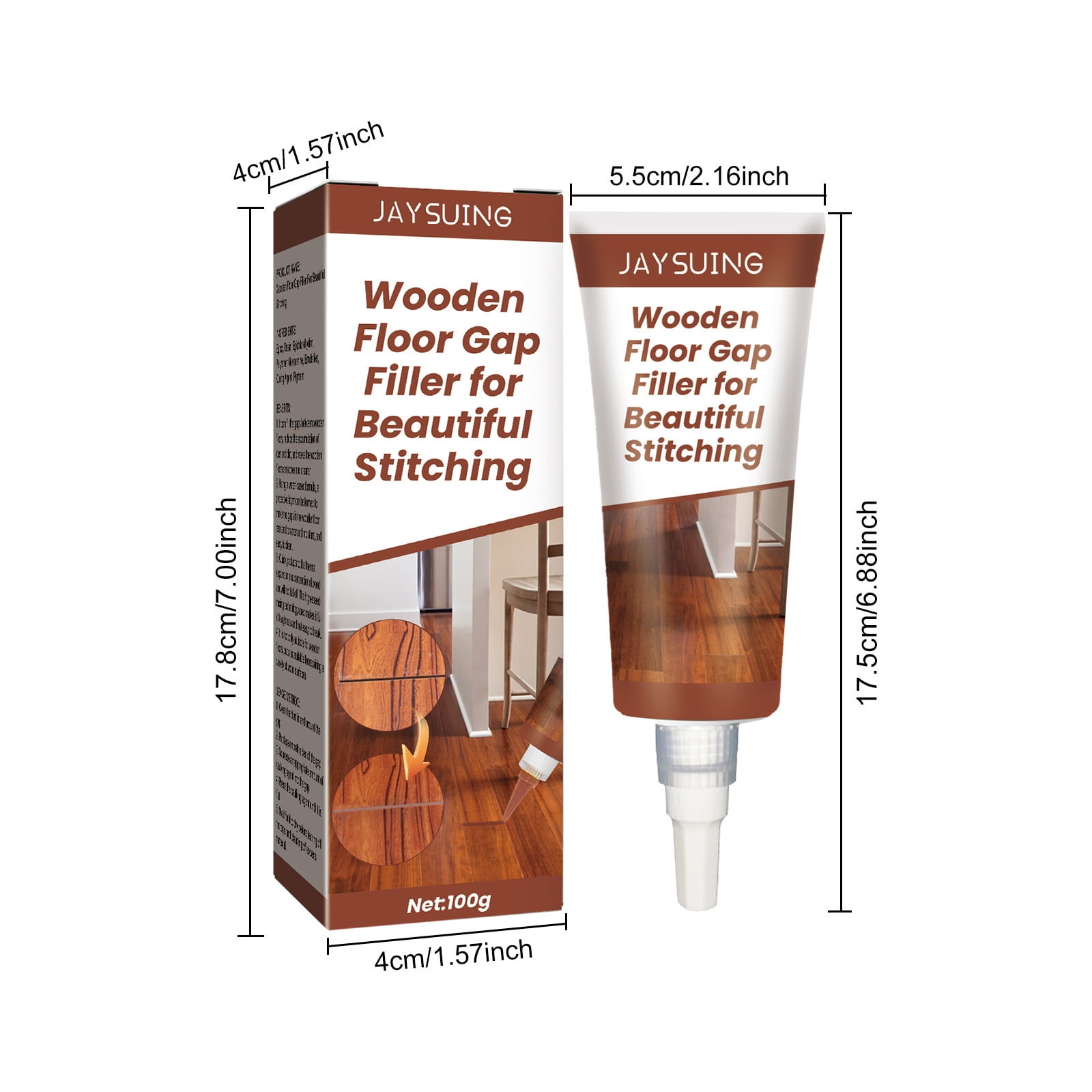 Wood Furniture Repair Kit - Wood Filler Hardwood Laminate Vinyl Floor ...