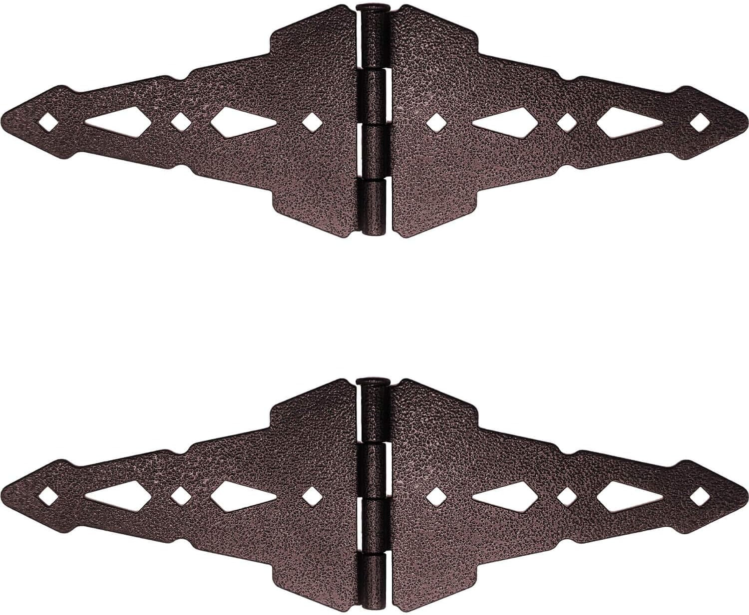 Wood Gate Hinges Wood Fence Hinge Gate Kit, 8" Strap Gate Hinges