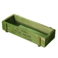 thumbnail image 1 of Wood Gift Box Vintage Floral Planter for Succulents, Wooden Storage Organizer with Retro Color for Home Office Desk Window Shelves Decor, Decorative Gift Box, 1 of 7