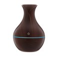 thumbnail image 1 of Wood Grain Aromatherapy Essential Oil Diffuser, Cool Mist Humidifier, Quiet Aroma Machine for Large Room Baby Bedroom Home Fragrance (Brown), 1 of 2