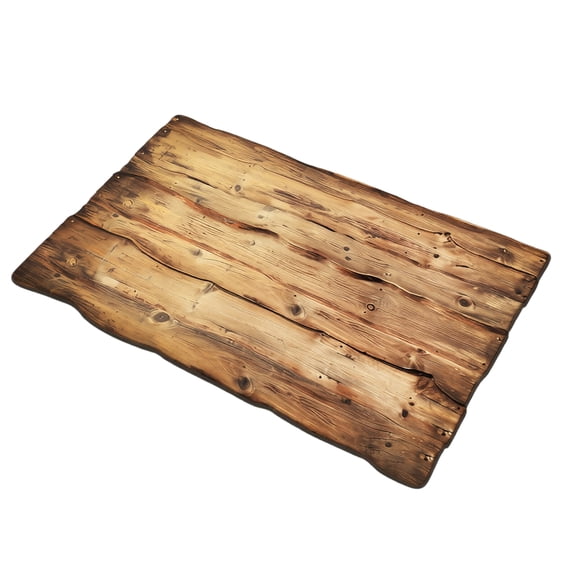 Wood Grain Diatom Mud Mat, 15.7in x 23.6in Absorbent Non-Slip Bathroom Rug Quick Dry Floor Pad, Modern Foot Mat for Shower Room Threshold