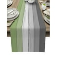 thumbnail image 1 of Wood Grain Grey Gradient Table Runner Home Wedding Table Flag Mat Table Centerpieces Decoration Party Dining Long Tablecloth, 1 of 7