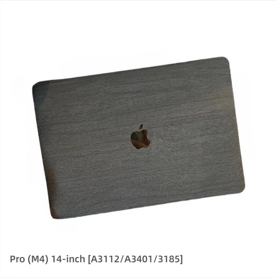 Wood Grain Pattern MacBook Case, Compatible with MacBook Air 13 Inch & MacBook Pro 14/16 Inch M4 M3 M2 M1, Slim Fit Protective Cover
