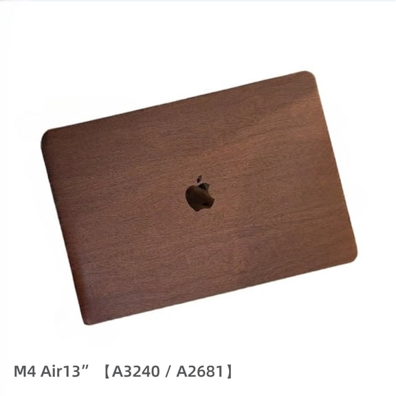 Unbranded Laptop Shell for Apple MacBook Air 13 Inch, MacBook Pro 14/16 Inch M4 M3 M2 M1, Brown, Wood Grain