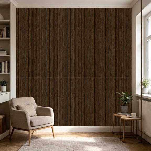 Wood Grain Peel And Stick Wallpaper Panel Adhesive Vinyl Decorative Sticker Waterproof Easy to Remove Cuttable Brown PVC for Headboard Furniture Background