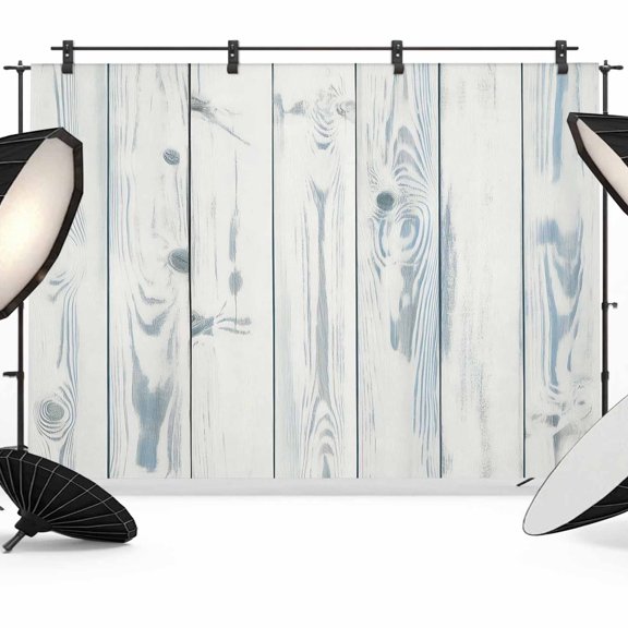 Wood Grain Photography Backdrop 7x5FT, White Wood Texture Country Simple Style Photo Backdrops, Background for Photography Studio Photo Studio Background, Back Drop for Photoshoot