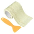 thumbnail image 1 of Uxcell Wood Grain Repair Tape 3.15" x 14.99' Self Adhesive Realistic Textured Repair Tape Patch with Scraper Grey Oak, 1 of 7