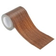 thumbnail image 1 of Wood Grain Repair Tape 3.15"X15', Self Adhesive Realistic Textured Repair Tape Patch, Dark Brown Oak, 1 of 5