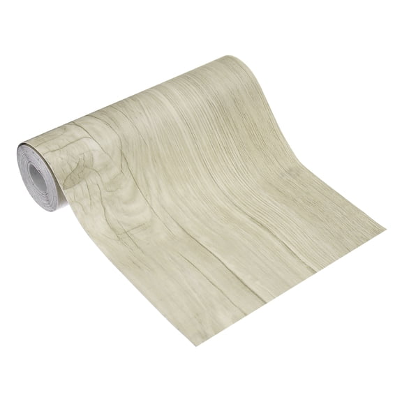 Uxcell Wood Grain Repair Tape 6" x 16 Feet Wood Grain Tape Brown