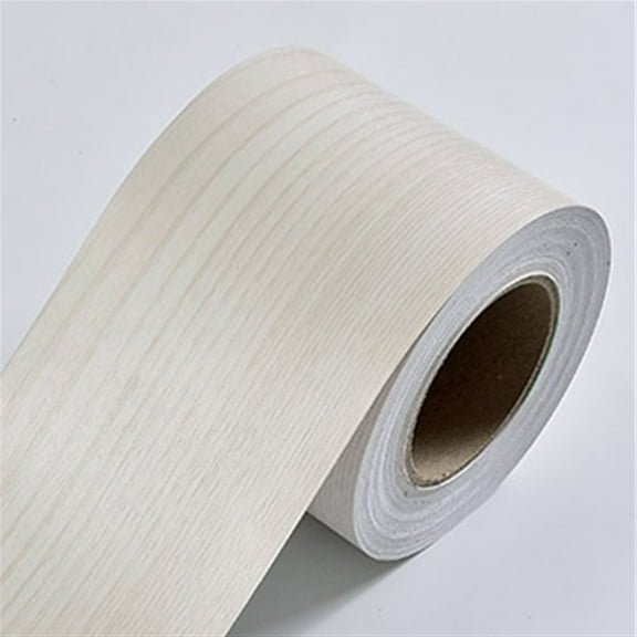 Wood Grain Self Adhesive Floor Sticker Living Room Baseboard Wall Sticker Border Skirting Wallpaper Contact Paper Waistline Film