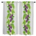 thumbnail image 1 of Wood Grain Spring Fruit Blueberry Curtain Home Decoration Living Room Short Curtains Window Treatments For Kitchen Bedroom, 1 of 6
