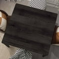 thumbnail image 1 of Wood Grain Square Table Cloth Fitted Tablecloth with Elastic Edge Black Wooden Tablecloths Waterproof Cloths for Home Dining Garden Party Farmhouse Decor, Fit for 36"x36" Tables, Style-16, 1 of 4
