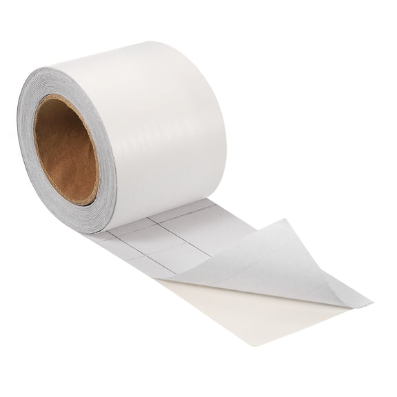 Wood Grain Tape 2"x33 Ft Self Adhesive Wood Grain Repair Patch for Baseboards Floor Repair Creamy White