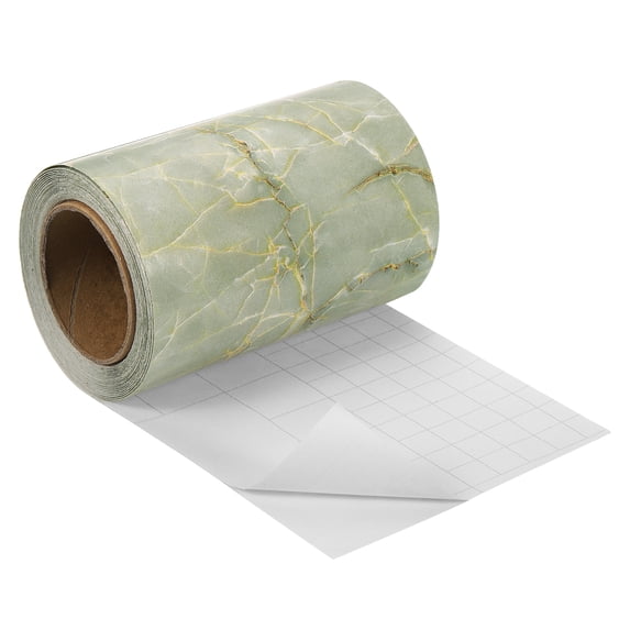 Wood Grain Tape 4"x33 Ft Self Adhesive Wood Grain Repair Patch for Baseboards Floor Repair Pebble