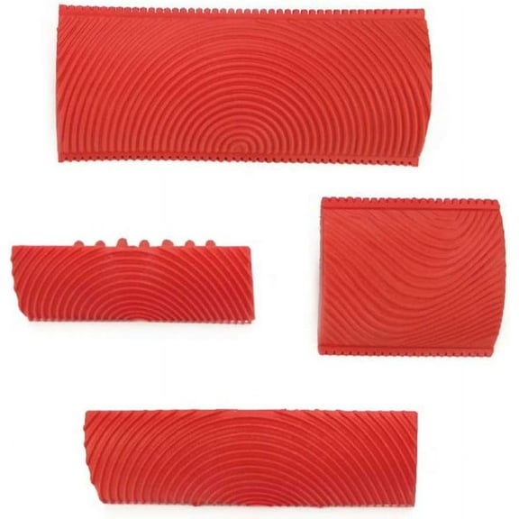 Wood Grain Tool, Real Wood Texture DIY Tool For Furniture Revamp, Texture Pattern High Quality Rubber Graining Tool Easy To Clean