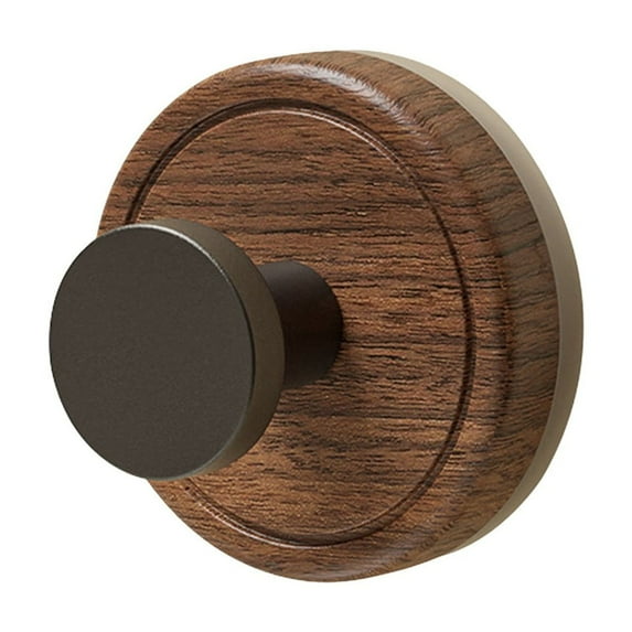 Wood Grain Wreath Hanger for Front Door, Heavy Duty Suction Cup Reef Hook for Glass Window, Christmas Thanksgiving Halloween Decor Prop