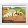 thumbnail image 1 of Wood, Grant 18x15 White Modern Wood Framed Museum Art Print Titled - Fall Plowing, 1 of 4