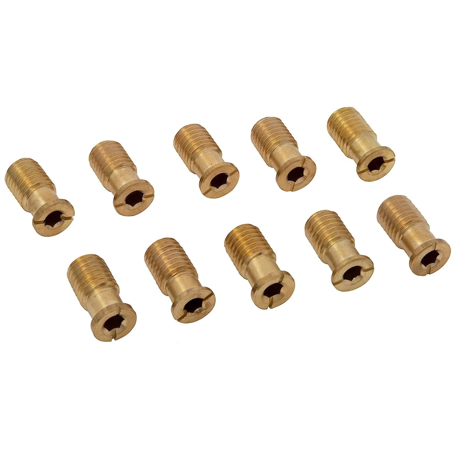 Wood Grip | 10 Pack MB1 Pool Cover Brass Anchor Head Screw Bolt for ...