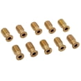 thumbnail image 1 of Wood Grip | 10 Pack MB1 Pool Cover Brass Anchor Head Screw Bolt for Concrete and Pavers | Loop Lock Pool Cover Parts | Pool Cover Replacement Parts | Loop Loc Spring Covers (10 Pack), Drywall Anchors, 1 of 6