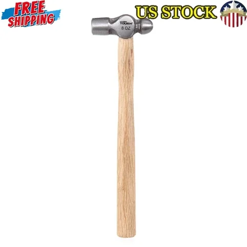 Wood Handle Ball Peen Hammer Forged Steel Tool Automotive Contractor Workshop Us