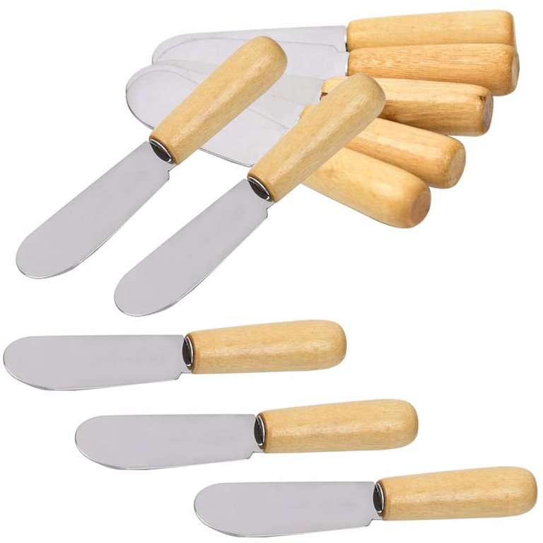 Butter Knife, Wooden Butter Spreader Knives Handmade Polished Spreader For  Breakfast Western Food Jam Knives Face Mask Wooden Knives Tableware, Home  Kitchen Items - Temu