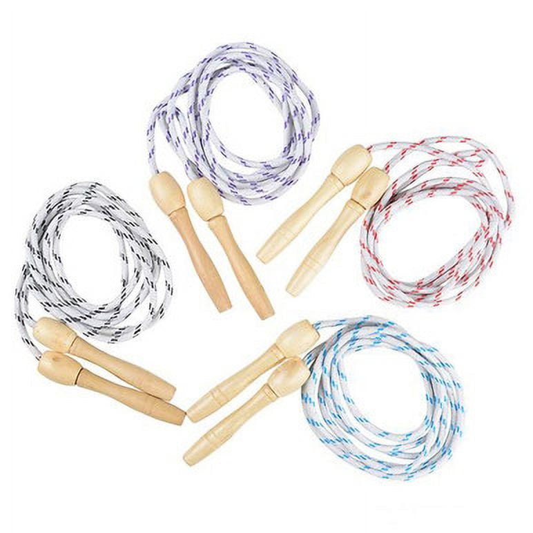 Wood Handle Jump Rope - 12 per pack