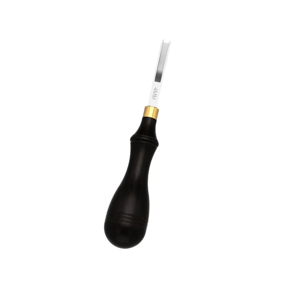 Wood Handle Leather Edging Cutting Tool Leather Craft Tool Leather Skiver