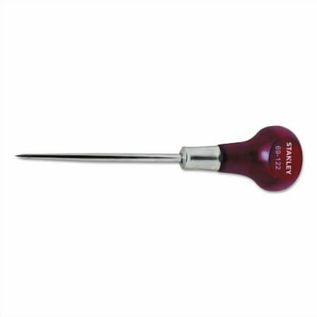 Wood Handle Scratch Awl, 6 in OAL, 3-3/8 in Shank, Hardwood | Bundle of 2 Each