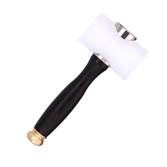 Wood Handle T-Shape Hammer Carving Hammer for Craft Enthusiasts