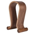 thumbnail image 1 of Wood Headphone Stand, Headphones Hanger Holder Mount, Gaming Headphones Display, Stylish Desk Headset Holder, 1 of 7