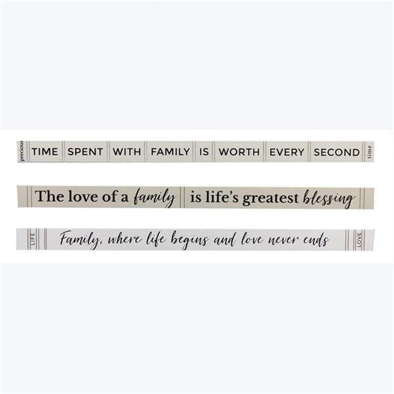 Wood Home Tabletop & Wall Faux Book Blocks, Assorted Color - 3 Piece ...
