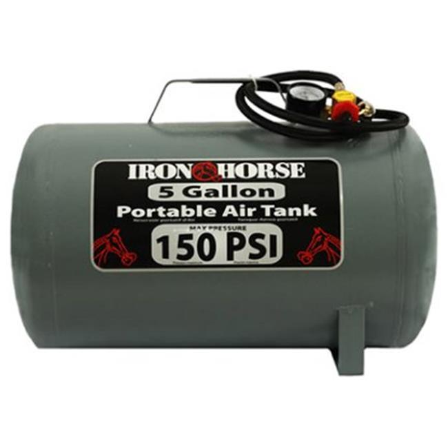 Wood Industries IHCT-05 5 gal Psi Max Portable Air Tank, Grey - Walmart.com