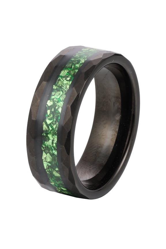 Wood Inlay, Unique Mens Wedding Band, Tungsten and Wood Inlay Man Ring, Minimalist Industrial Design Ring Gift