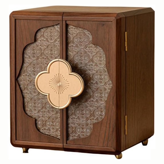 Wood Jewelry Box, Jewelry Drawer Organizer for Storing Rings, Bracelets, Necklaces and Other Accessories